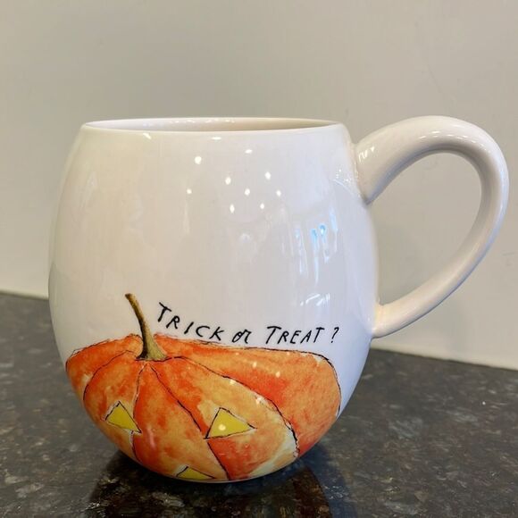 Rae Dunn Pumpkin Mug. Autumn. Size 4” - Picture 1 of 6